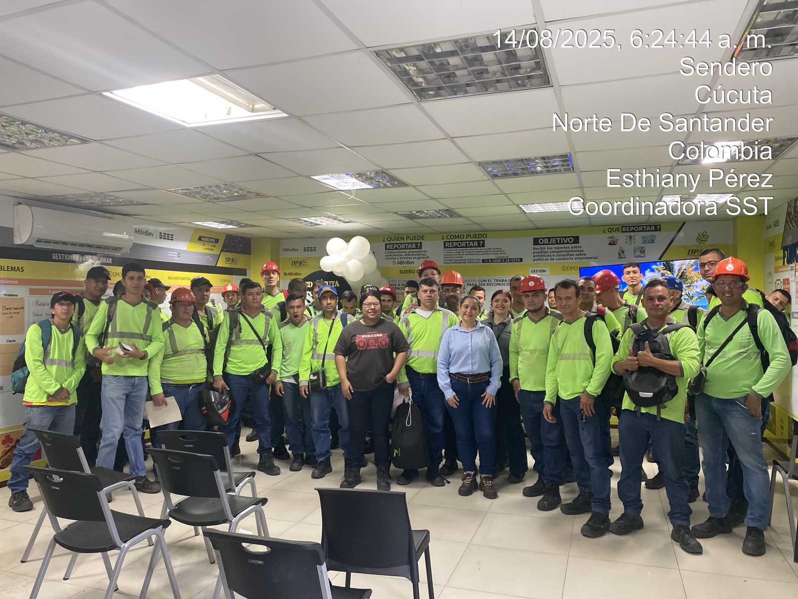 Evidencia de capacitación